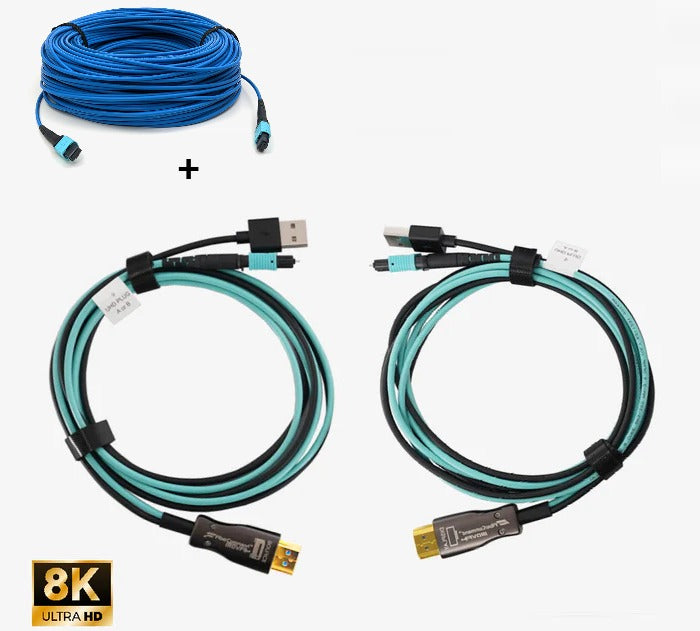 Norstone HDMI-Optic 8K - Câble HDMI 2.1 optique 7,5m / 10m / 15m / 20m / 30m